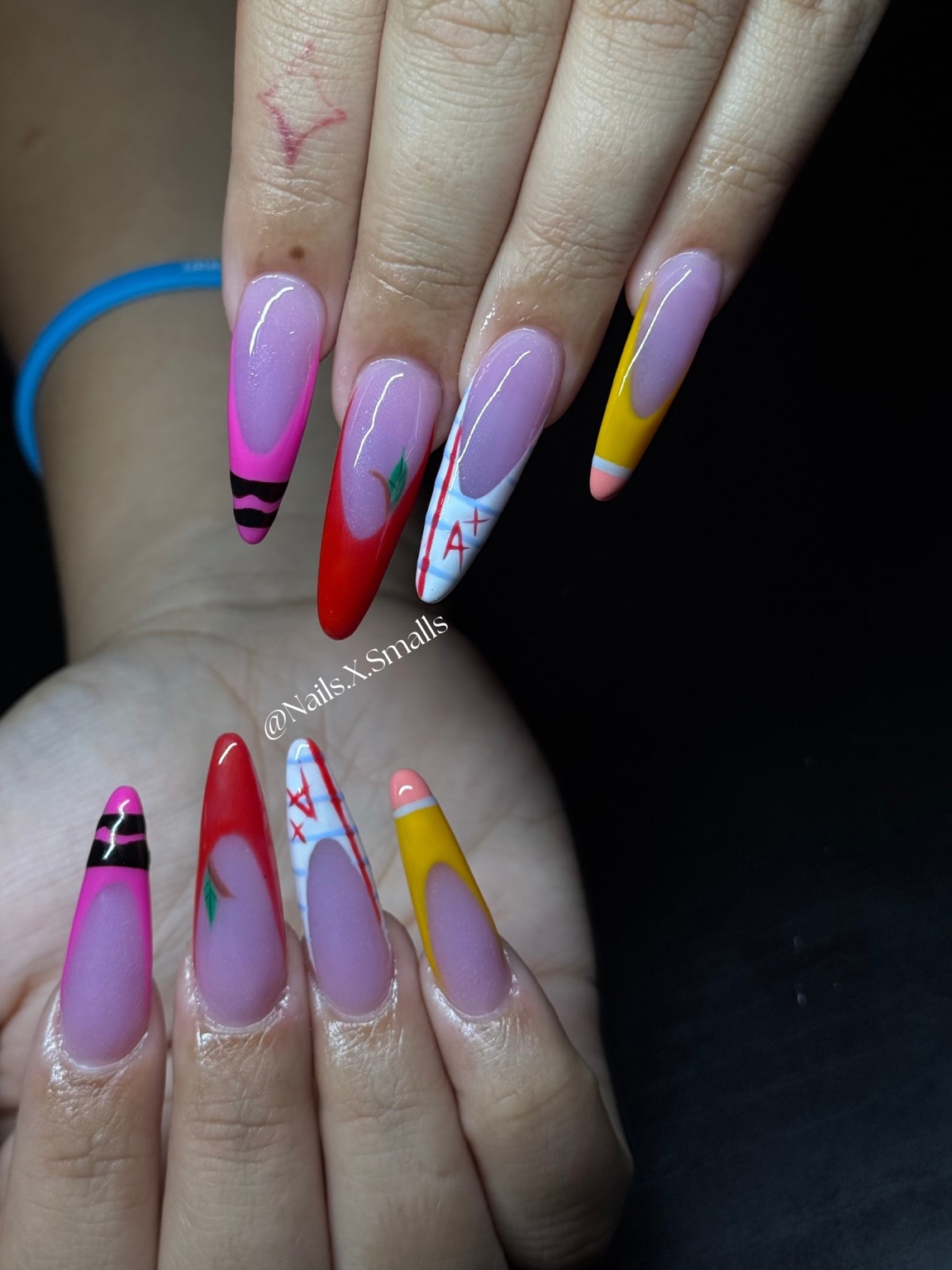 Touched by Smalls nail set 6